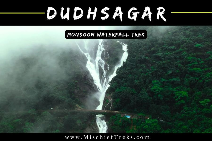 Dudhsagar Waterfall Trek image. Copyright: Mischief Treks. Source: www.mischieftreks.com
