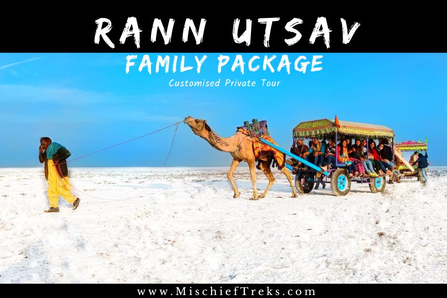 Rann Utsav at Rann of Kutch customized tour Family package for private tour.