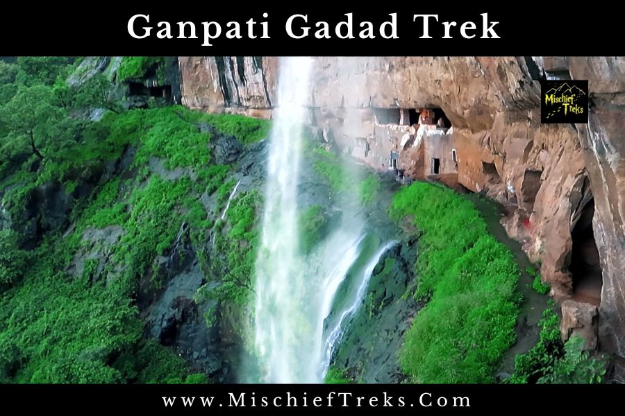 Ganpati Gadad Waterfall Trek from Mumbai By Mischief Treks. Copyright: Mischief Treks. Source: www.mischieftreks.com