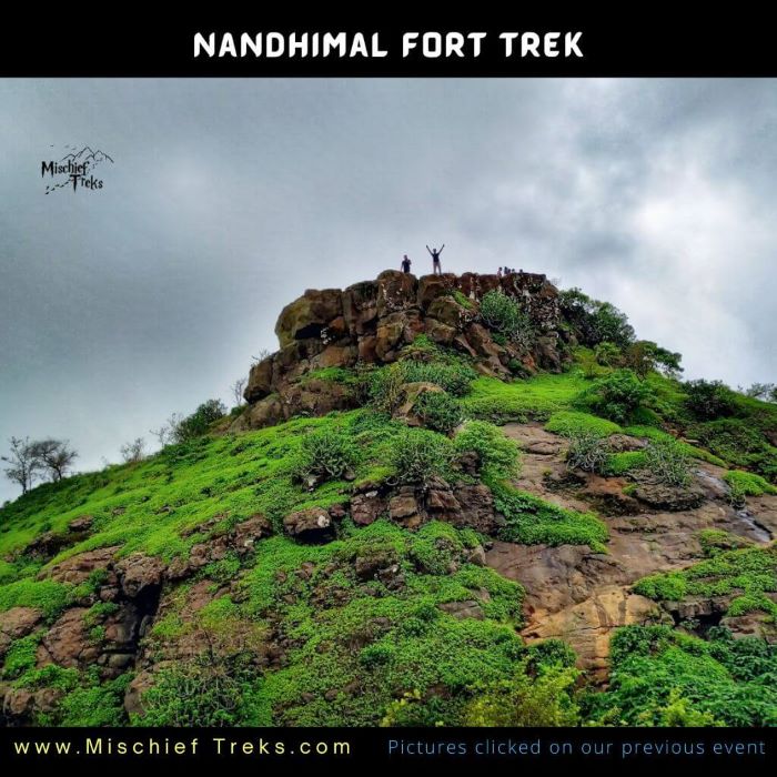 nandhimal fort trek from mumbai mischief treks