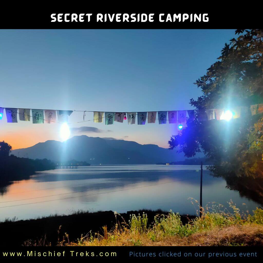Secret Riverside Camping near Bhandardara and Igatpuri