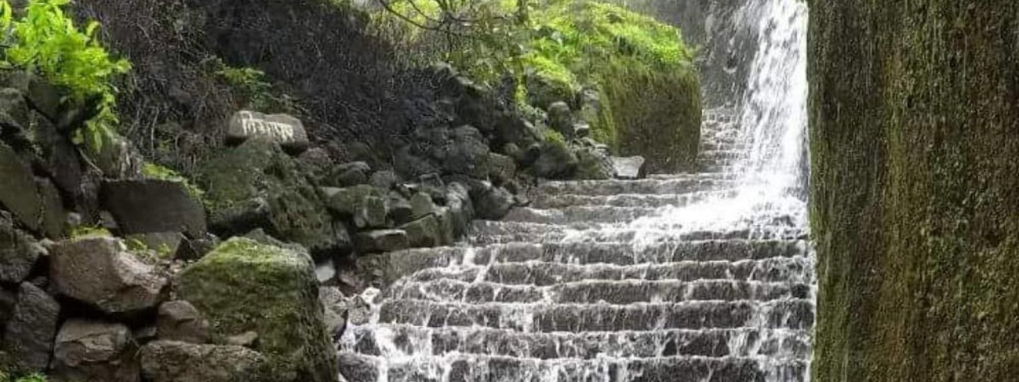 Visapur Fort Trek - Waterfall Stairs - Tour