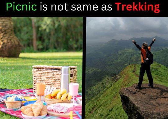 What is a trek and what is different levels of trek viz easy trek, moderate trek and difficult trek.